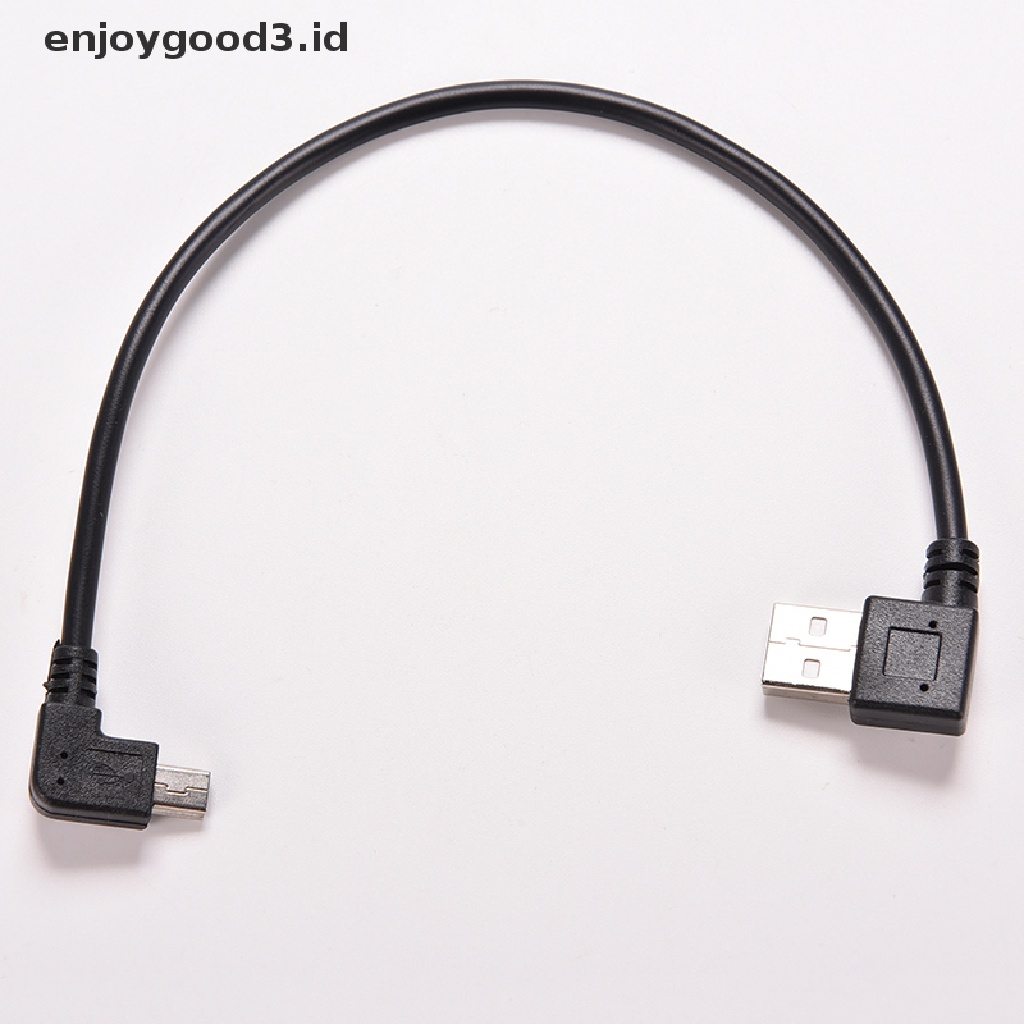 Kabel Adapter USB 2.0 A Right Male plug to Mini B 5P Right Angle Male plug