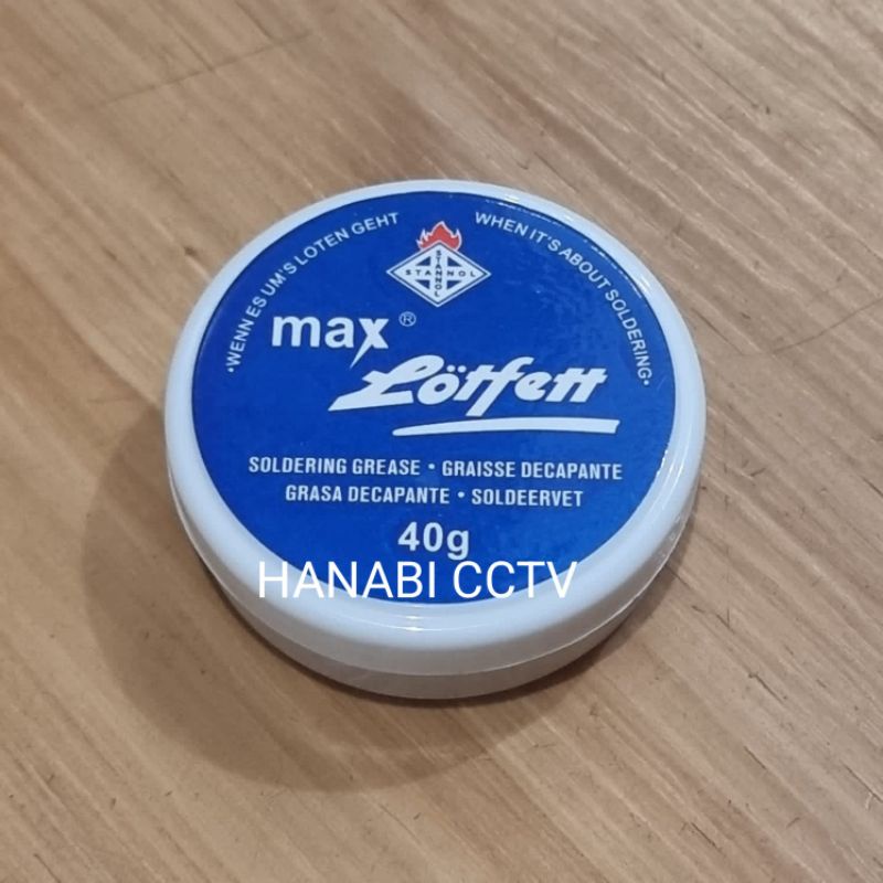 Pasta Solder Lotfett Max 40 gram