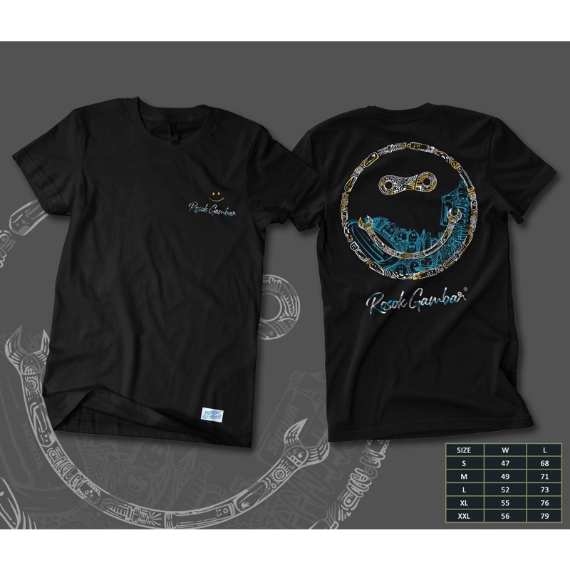 Pre Order kaos Rosok gambar original t-shirt cb kaos cb