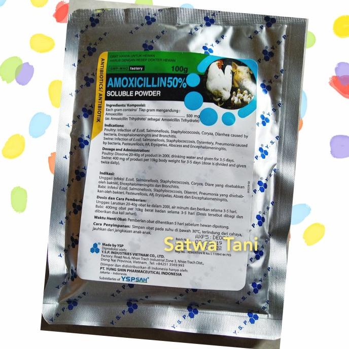 Amoxicillin50% Obat Unggas Dan Babi Ampuh