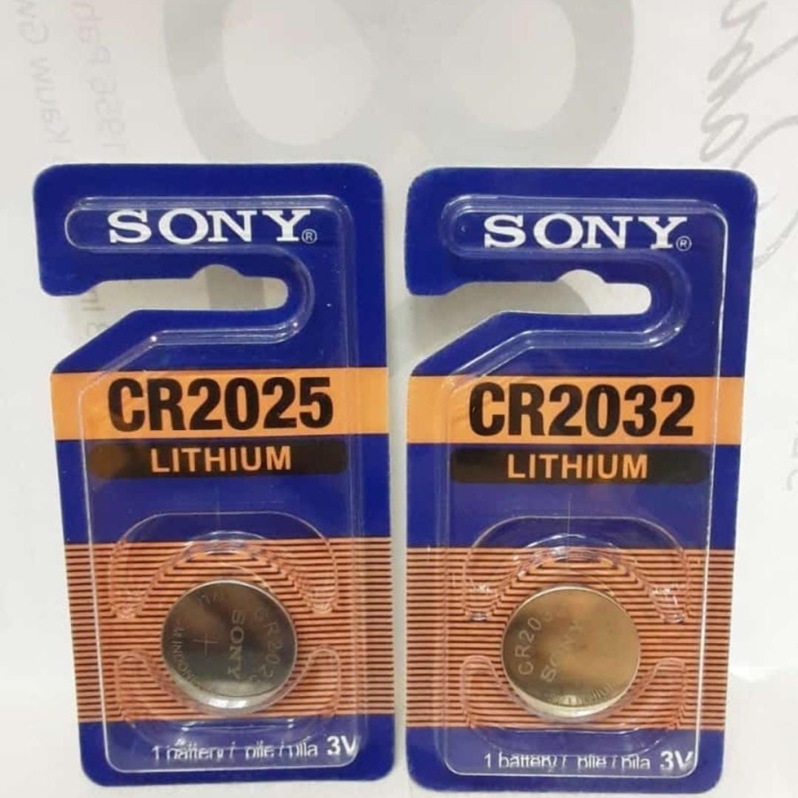 Baterai Sony ORIGINAL CR 2025 3 V / Batere Sony CR2025 lithium 3V