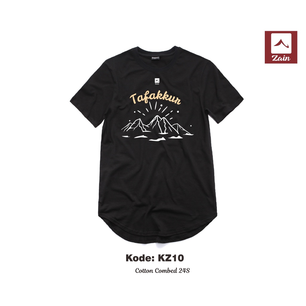 Kaos Pendaki Muslim - Kaos Kurta - Kaos Muslim - Kaos dakwah - ZAIN