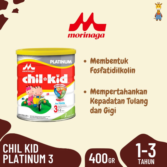 Susu Chil Kid 3 Platinum (1-3 tahun) 400gr