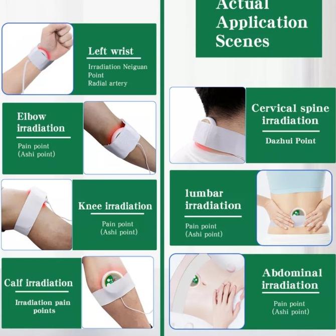 Jam Laser Kesehatan titik 13 12 9 7 dr terapi laser penyakit diabetes