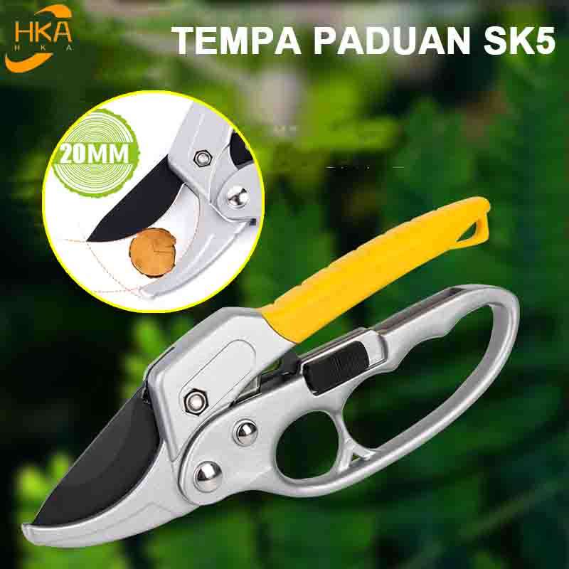 Gunting Tanaman SK5 Gunting Dahan Gunting Ranting Desain Tersegmentasi Dapat Memotong Cabang Hingga Setebal 20mm