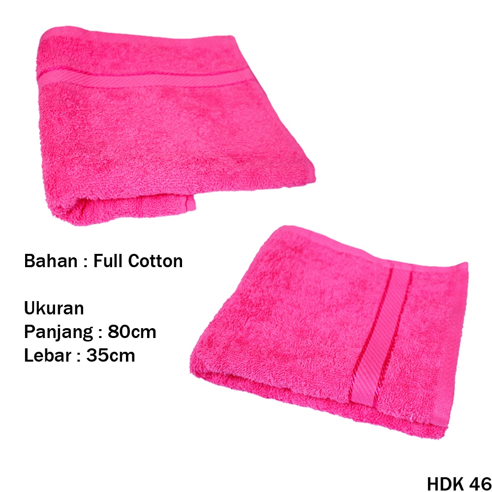 Handuk Wajah 100% Katun (HDK)