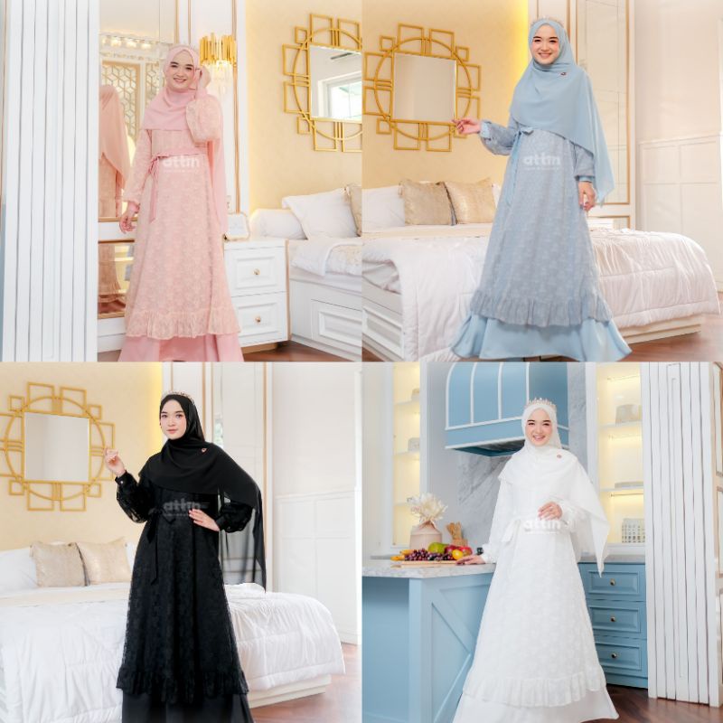 ZAREENA FLOWY BY ATTIN/ZAREENA DRESS BY ATTIN/ZAREEN DAN ZAREENA BY ATTIN/GAMIS BRUKAT/GAMIS BUSUI/G