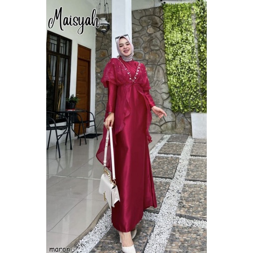 MAISYAH gamis kondangan gamis pesta muslimah bridemaid wisuda walimatul