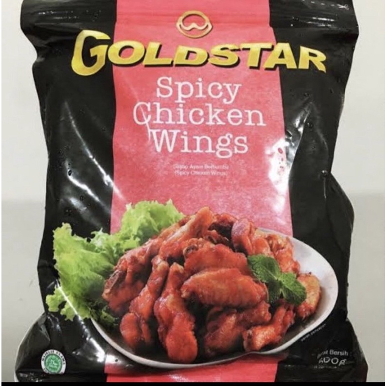 Jual Goldstar Spicy Wing 500 Gr Frozen Food Shopee Indonesia