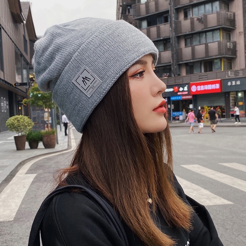 Topi Rajut Bahan Wol velvet Untuk Wanita