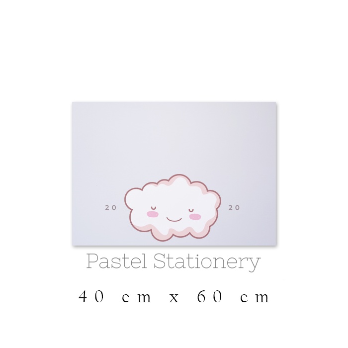 PVC Board A2 5mm 40 x 60 - Papan PVC Foam Board 5 mm 60 x 40 - Bahan Maket