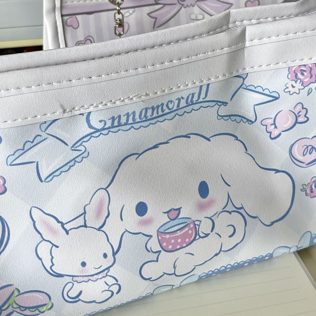 ✳♦Sera   Kartun Sanrio Yugui Anjing Kuromi Tempat Pensil Jepang Nilai Tinggi Tahan Air Kapasitas Besar Tas Alat Tulis untuk Siswa