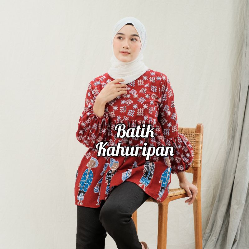 Batik wanita modern baju batik wanita atasan batik wanita batik bu tejo