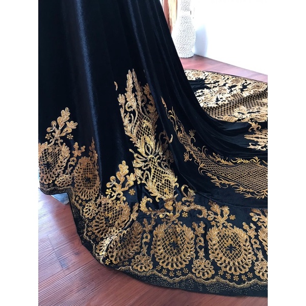 Kebaya pengantin bludru/kebaya manten/kebaya Sanghai