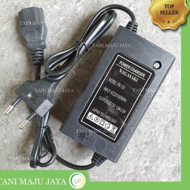 Charger Tangki Sprayer Elektrik Aki 12V Nagasaki