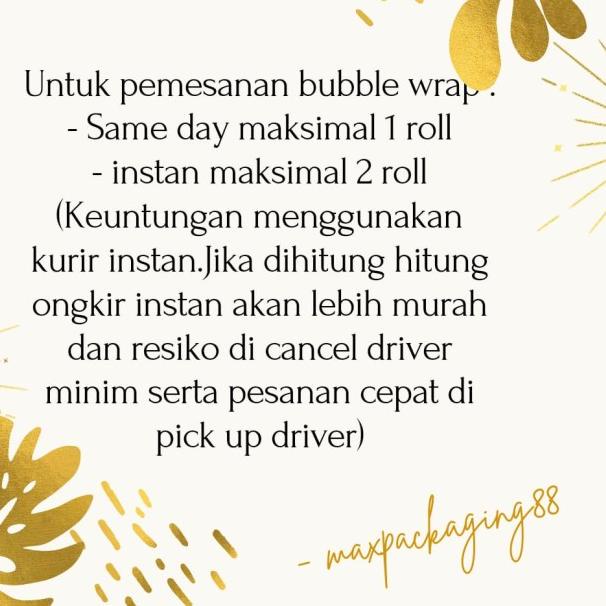 

Bubble wrap biru