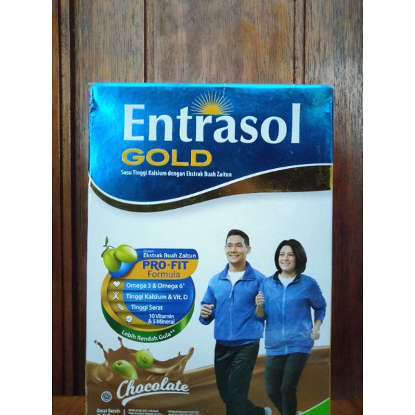 

Entrasol Gold Chocolate 350g dan Prenagen emesis Vanila 200g