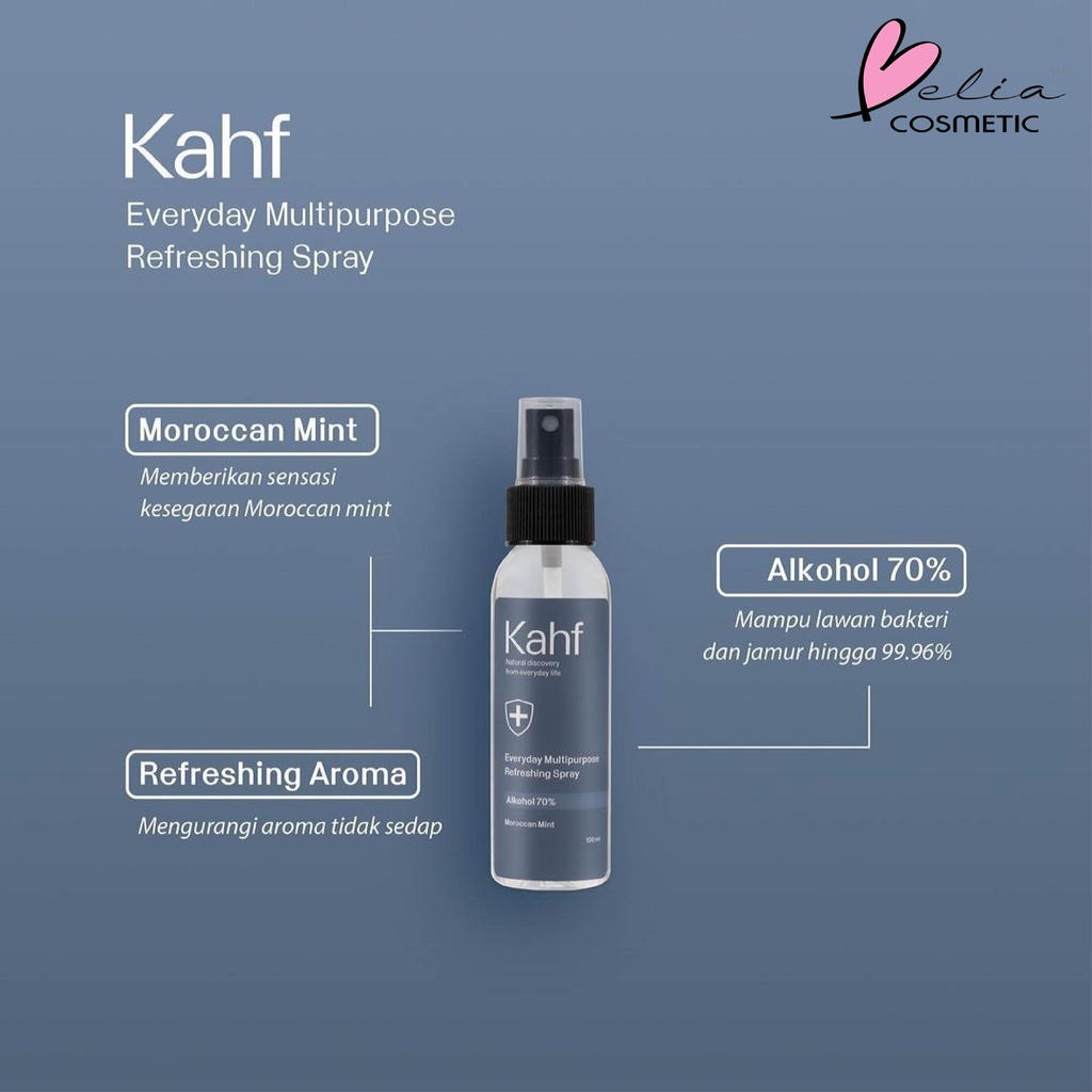 [Original] KAHF Men Skincare Face Wash EDT Eau de Toilette Laki-laki Man Body Wash