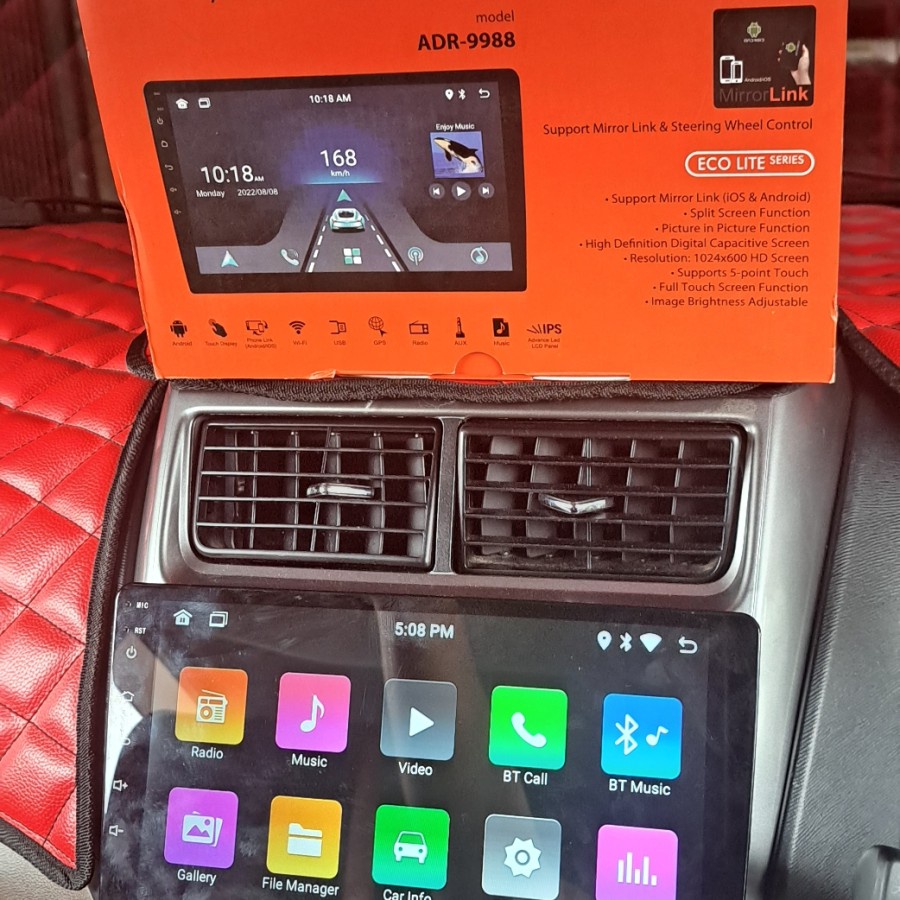 HEADUNIT DOUBLEDIN DOUBLE DIN ANDROID ORCA AVANZA XENIA