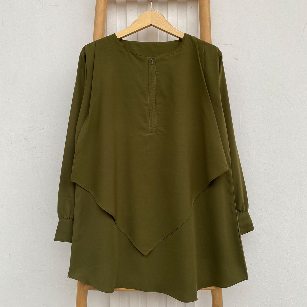 KEMEJA POLOS VIKA WOLFIS PREMIUM SHIRT B630