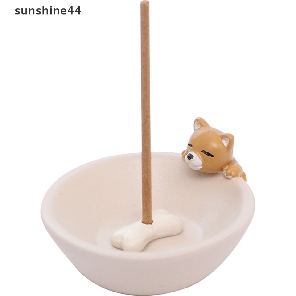 Sunshine Holder Dupa Bakar Bentuk Kartun Hewan Bahan Resin Untuk Dekorasi Rumah