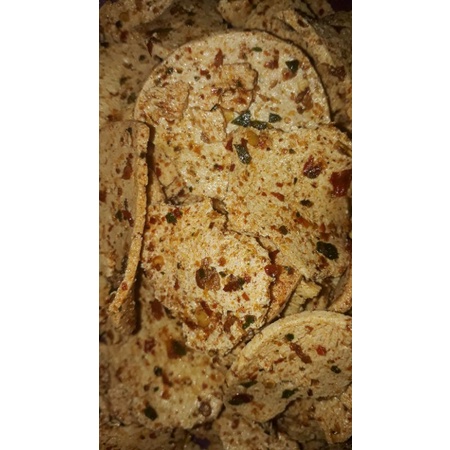 

Keripik Basreng Daun jeruk 150gram