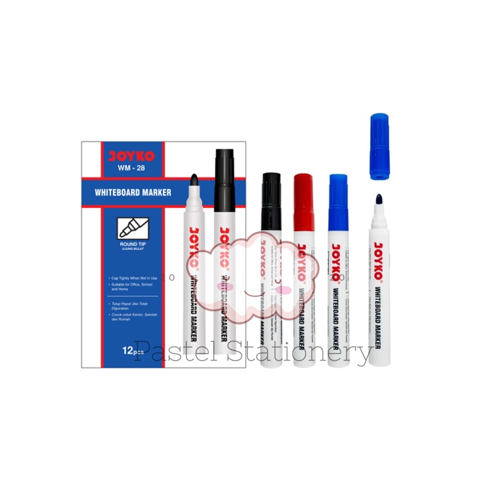 

Spidol Papan Tulis Whiteboard Joyko White Board Marker WM-28 ~ 30