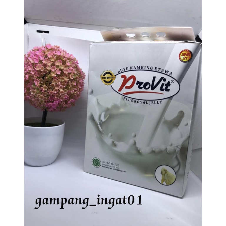 

susu kambing etawa provit harga 10 sachet Original.