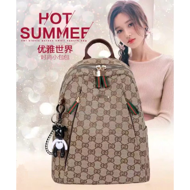 BISA COD  [[ LAGI PROMOOO,, ]] TAS RANSEL WANITA TERBARU DAN TERMURAH / TAS WANITA TERMURAH / TAS DI