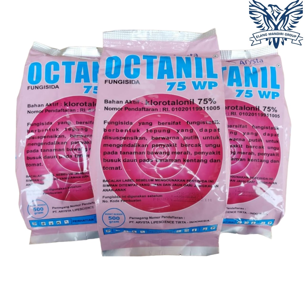 Fungisida Octanil 75WP 500gr Bahan Aktif Klorotalonil 75%