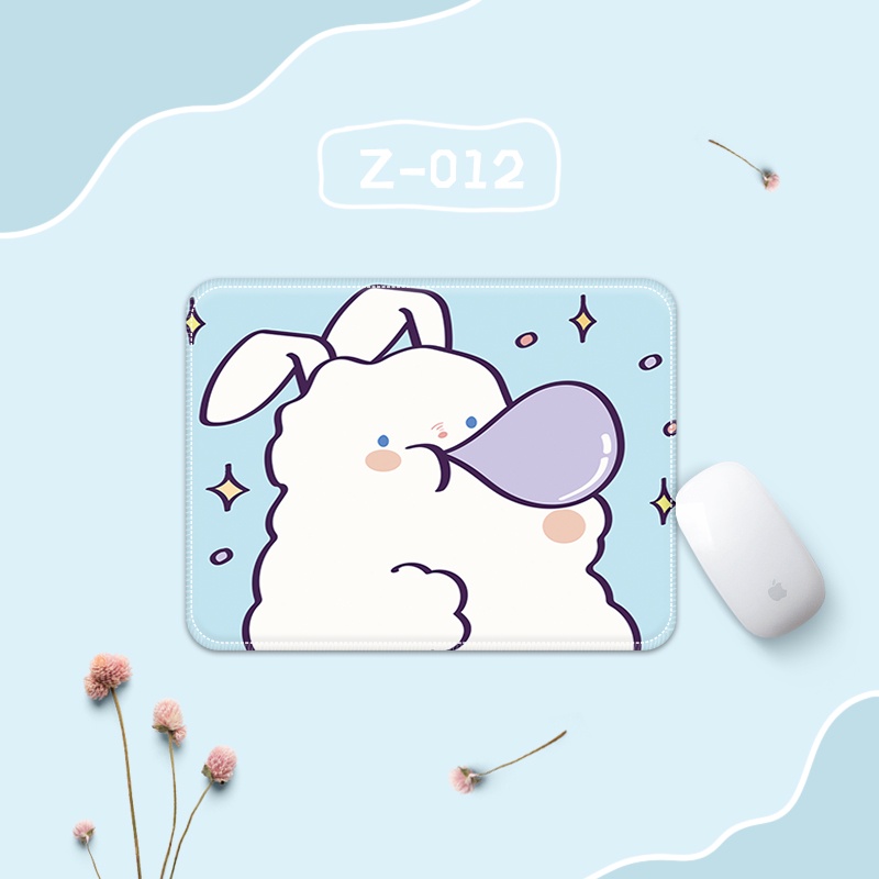 Mouse Pad Tebal Anti Slip Motif Kartun Bisa Dicuci Untuk Laptop / Komputer