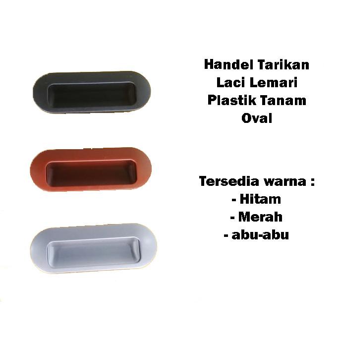 

Handel Tarikan Laci Lemari Plastik Tanam Oval (S) stock ready