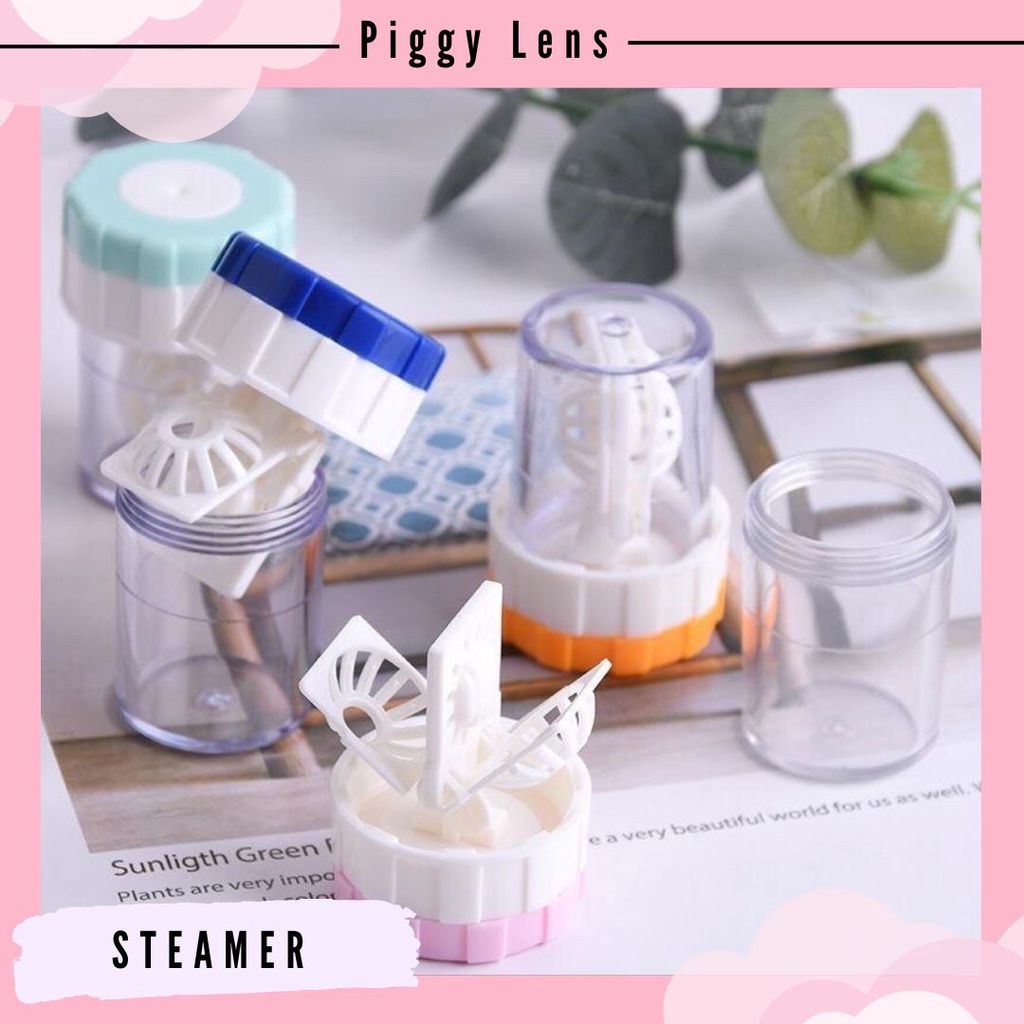 Steamer Manual / Alat Pembersih Softlens / Steamer