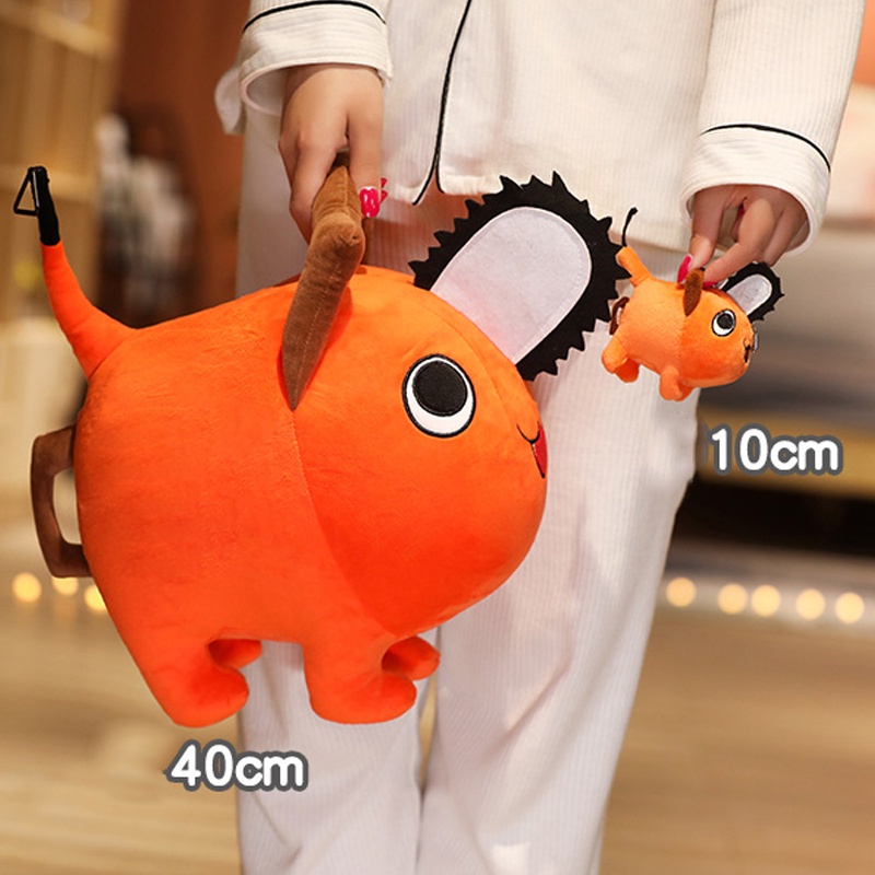 40cm Chainsaw Man Pochita Plush Toy Stuffed Doll Throw Pillow Kids Birthday Xmas Gift