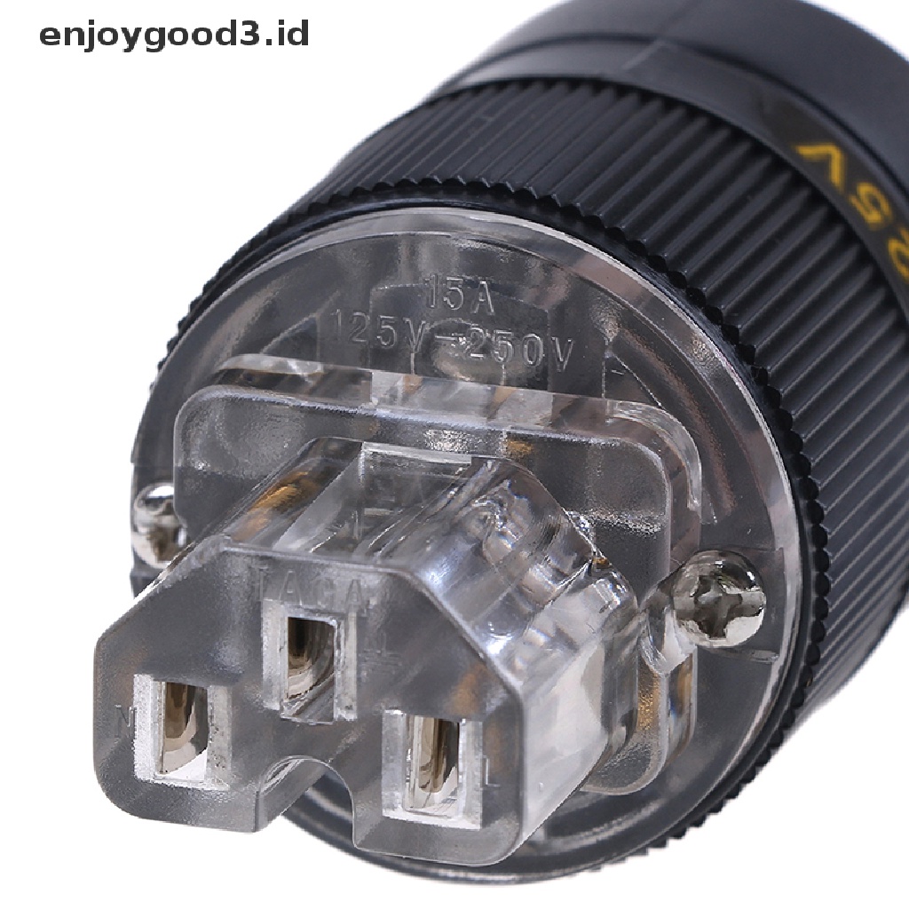 Kabel Konektor power plug female Bahan Tembaga Rhodium iec C13