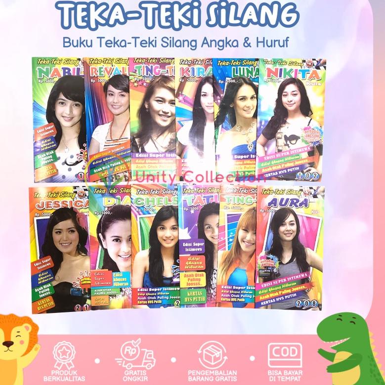 ㊌ TTS Angka dan TTS Huruf (Teka Teki Silang) ..,..