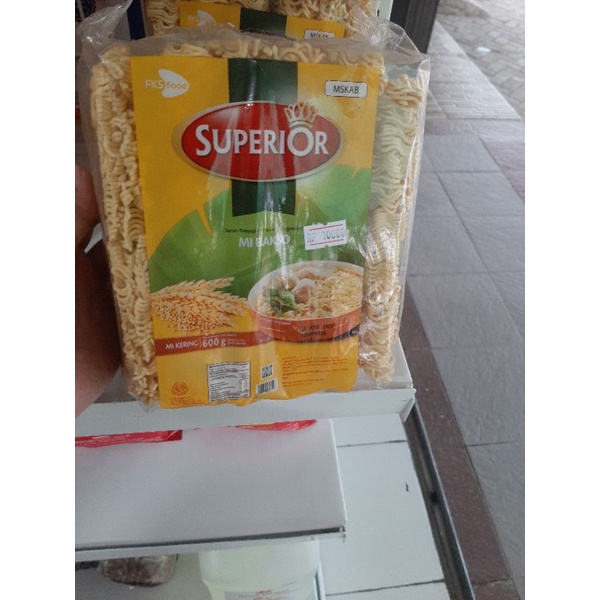 MIE BAKSO SUPERIOR / MIE KERITING 600gr TERMURAH