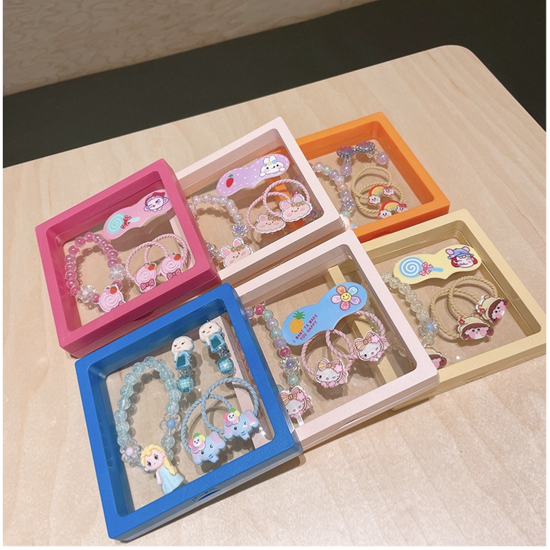 babyfit MULTI ACCESORIES karet rambut jepitan anting all in one aksesoris anak import zx-1103