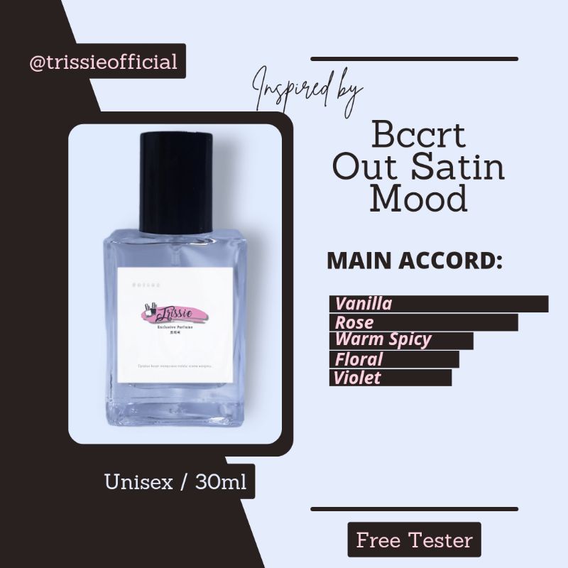 Trissie Parfume Oud Satin Mood