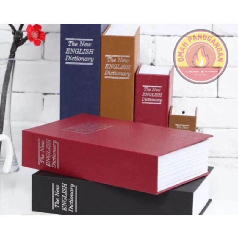 Brankas buku kode kunci kotak penyimpanan