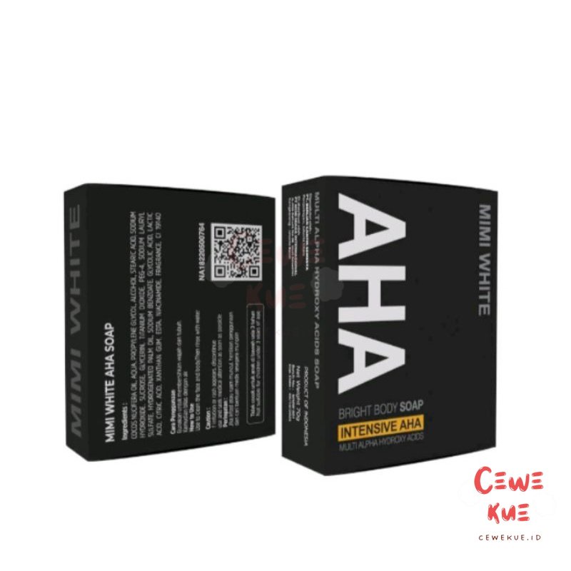 (CEWEKUE) Aha Mimi White Soap Bar (Sabun Batang) 70 gr asli 100% original BPOM