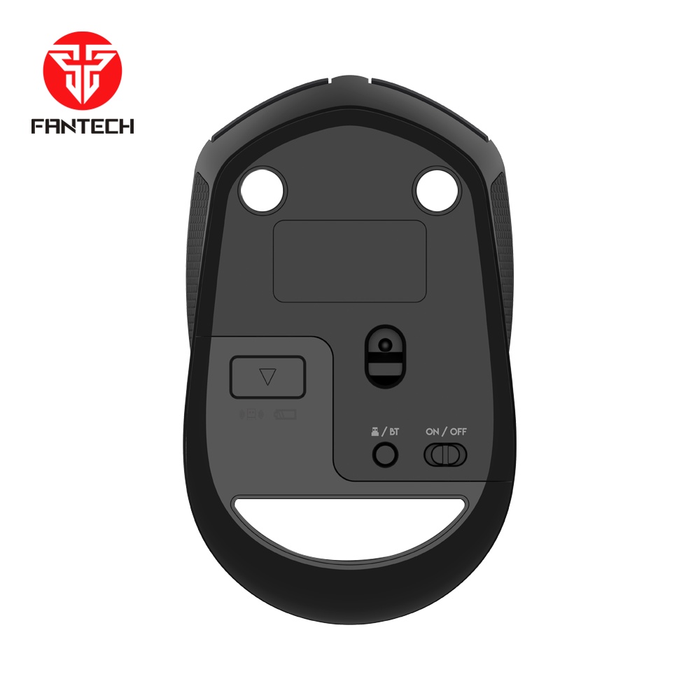 Fantech W190 Silent Switch Wireless Office Mouse - Black