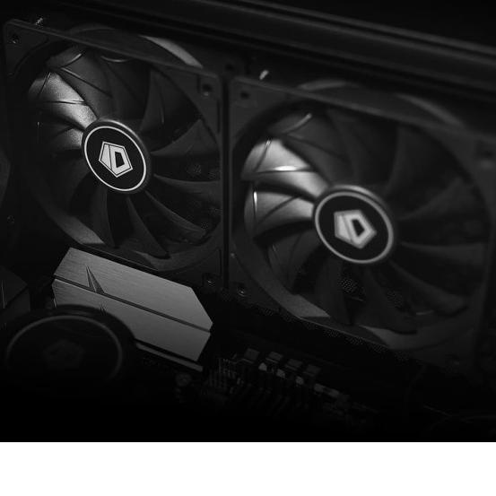 ID COOLING XF-12025-SD-K XF 12025 SD K 12cm 120mm PWM Kipas Casing Fan