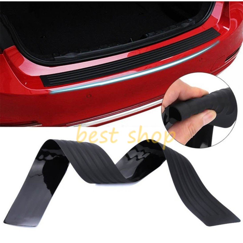 Tape Karet Pelindung Bumper Bagasi Belakang Mobil Universal 90cm Anti Gores