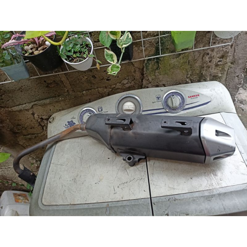 Knalpot vario 150 New led vario 150cc original ori copotan standar kelengkapan seperti difoto