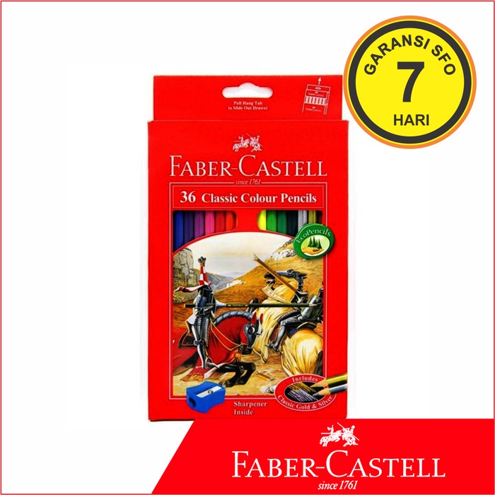 

Pensil Warna Faber Castell isi 36