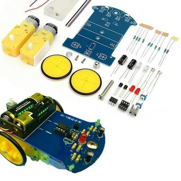 Kit DIY Robot Line / robot line follower line tracer Analog