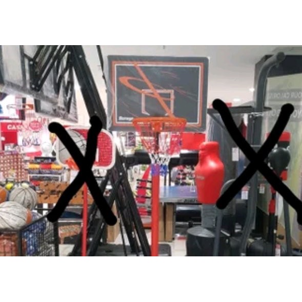 YA Tiang Ring Basket Anak dan dewasa Berwyn Stand Basket