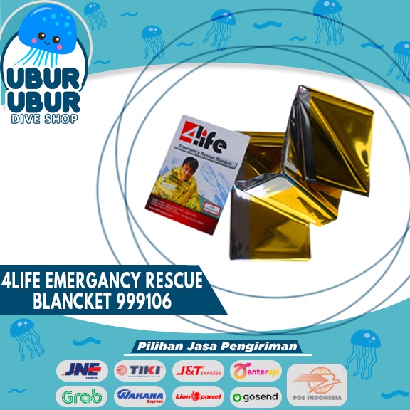 4LIFE Emergency Blanket / Selimut Emergency / Rescue Blanket