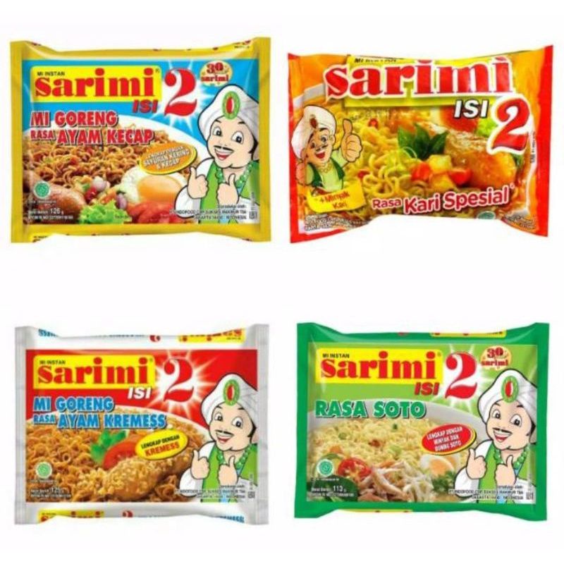 

sarimi isi 2 varian rasa per 5pcs